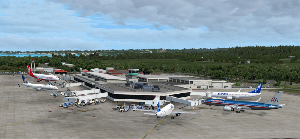 POP airport in Puerto Plata DR